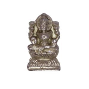 Parad Lakshmi Idol ( 100 Gm. ) 85% Pure Mercury, Siddh and Pran Prathisthit By Acharya Lakshy Pundir