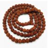 5 Mukhi Siddh 55 Beads Nepali Rudraksha Mala Size : 14-15 mm. By Acharya Lakshy Pundir